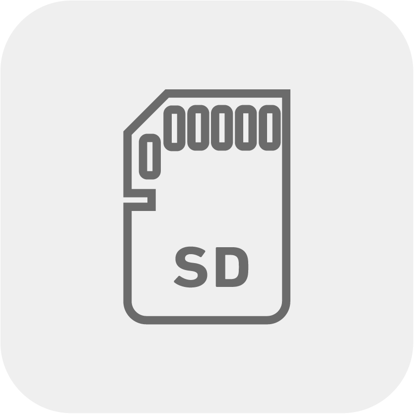 External Memory Card Support