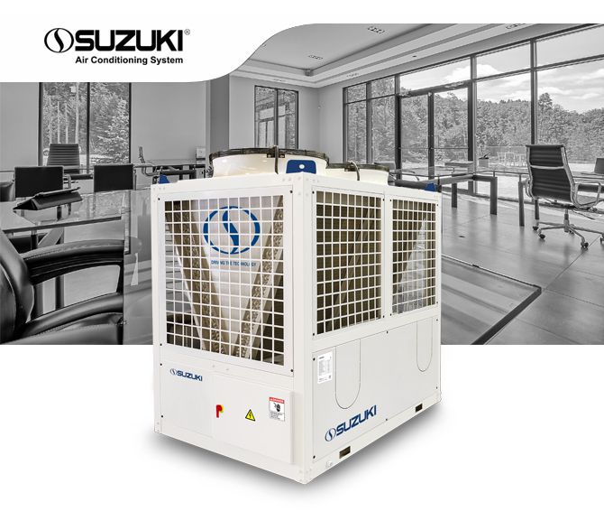 Suzuki modular air cooled chiller