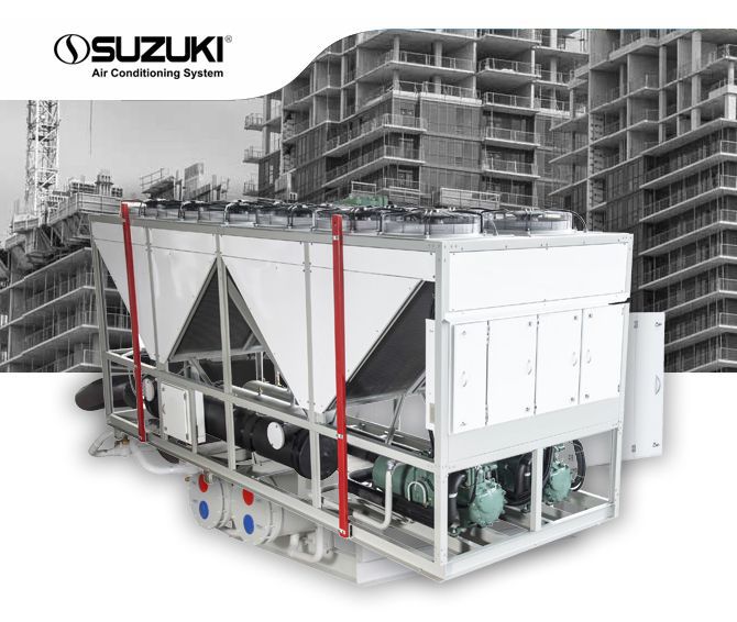Suzuki unitary air cooled chiller